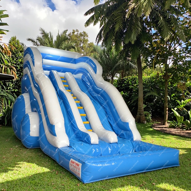 Kids Outdoor Inflatable Water Slide - Factory Customized Cheap Kids Outdoor Double