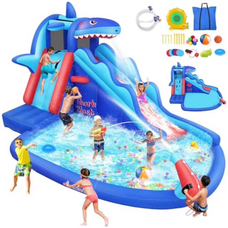 Kids Outdoor Inflatable Water Slide - Outdoor/Indoor inflatable water slide bounce house