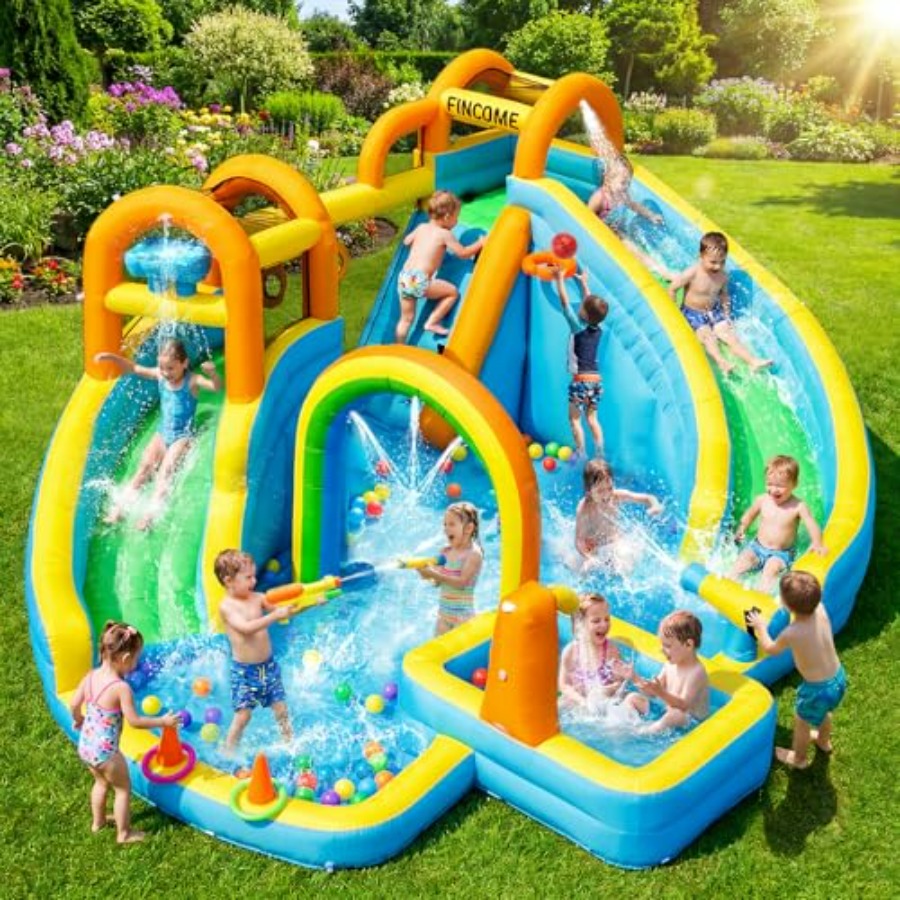 Kids Outdoor Inflatable Water Slide - Backyard outdoor inflatable water slide for