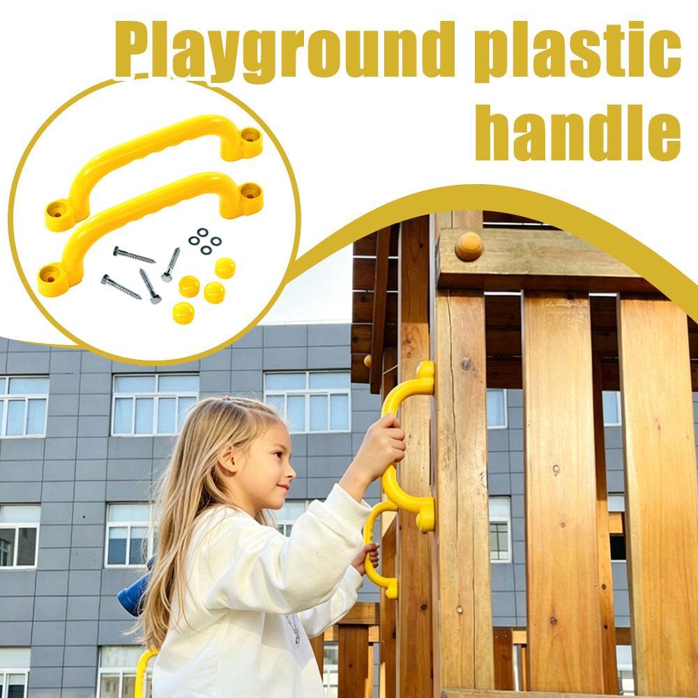 Kids Outdoor Climbing Equipment - Playground Safety Handles For Climbing Frame