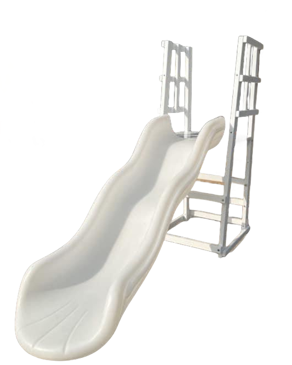 Kids Outdoor Furniture - Hot Sale White Double Slide Indoor
