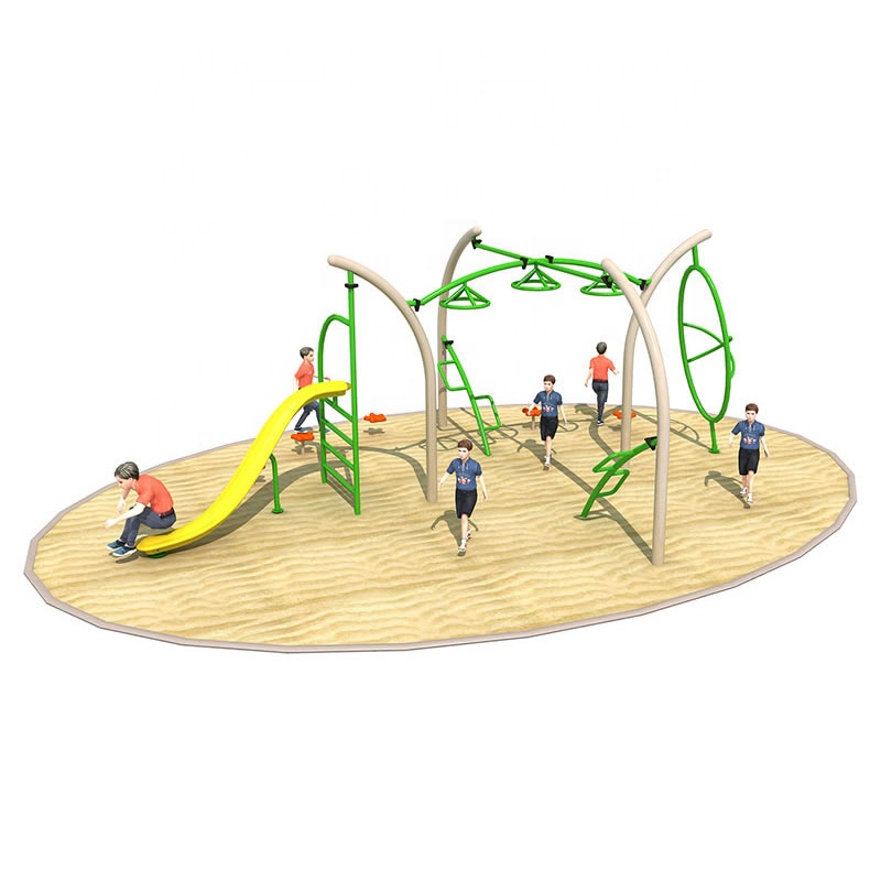 Kids Outdoor Climbing Equipment - Metal Monkey Bars For Kids Outdoor