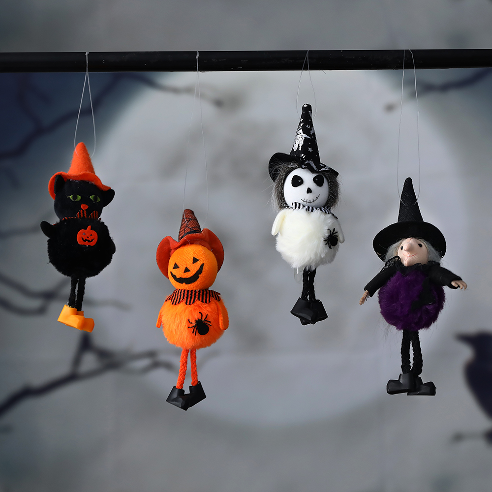 Kids Outdoor Doll House - Halloween Doll Hanging Pendant Ornament Witch