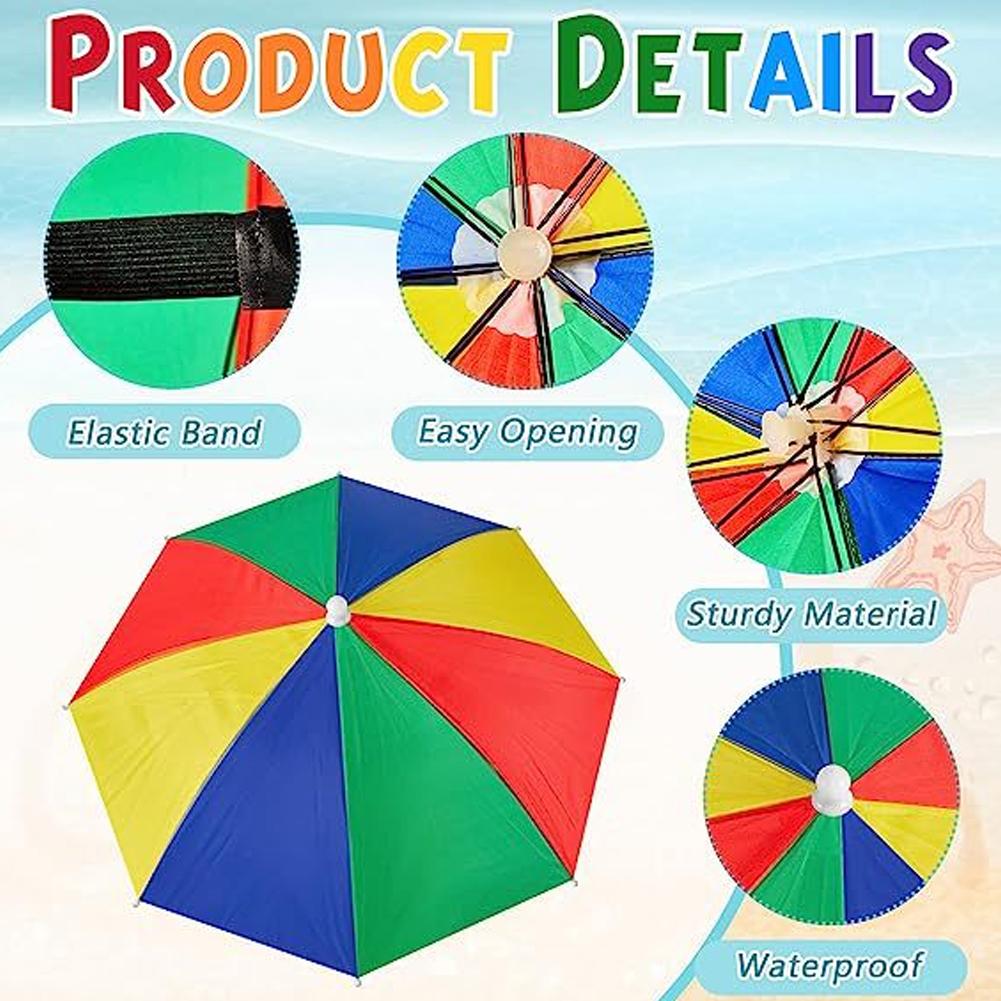 Kids Outdoor Umbrella - Umbrella Hat For Kids Child Foldable