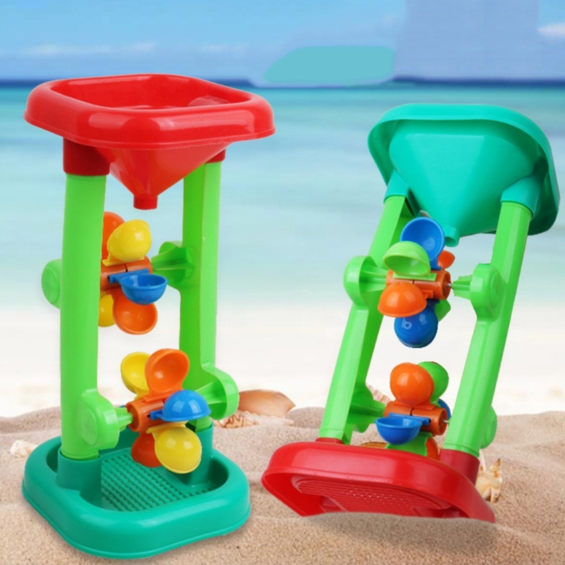 Kids Outdoor Nature Play - Double Wheel Sand Timer Toy For