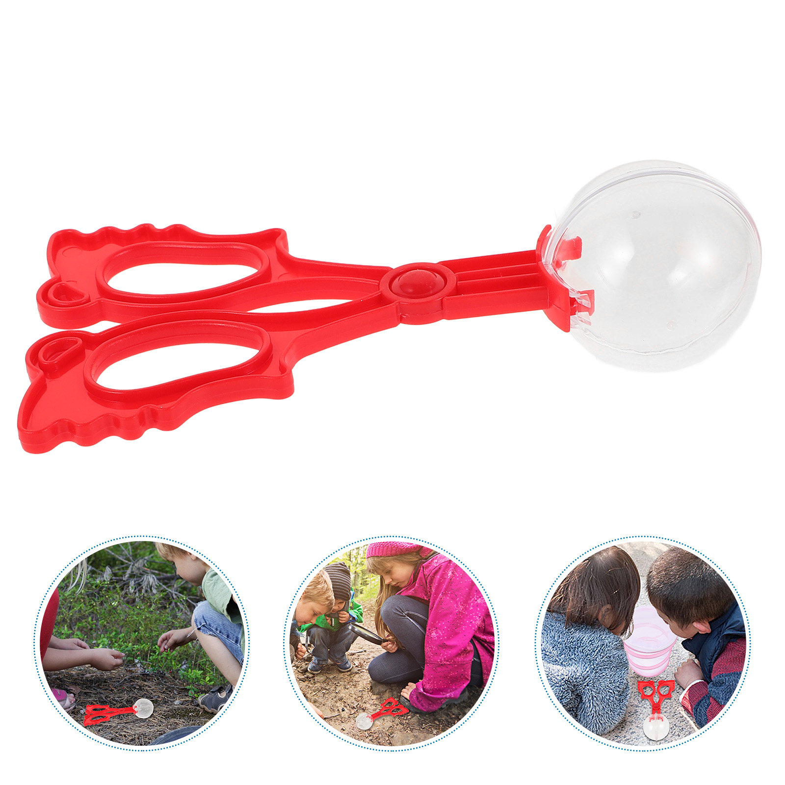 Kids Outdoor Nature Toys - Outdoor Insect Scissors Clamp Reptile Tweezers