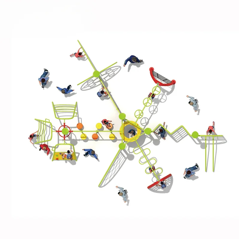 Kids Outdoor Climbing Equipment - Kids challenging items Outdoor playground equipment