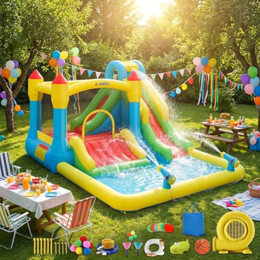 Outdoor/Indoor inflatable wate - огляд і ціна Kids Outdoor Inflatable Water Slide