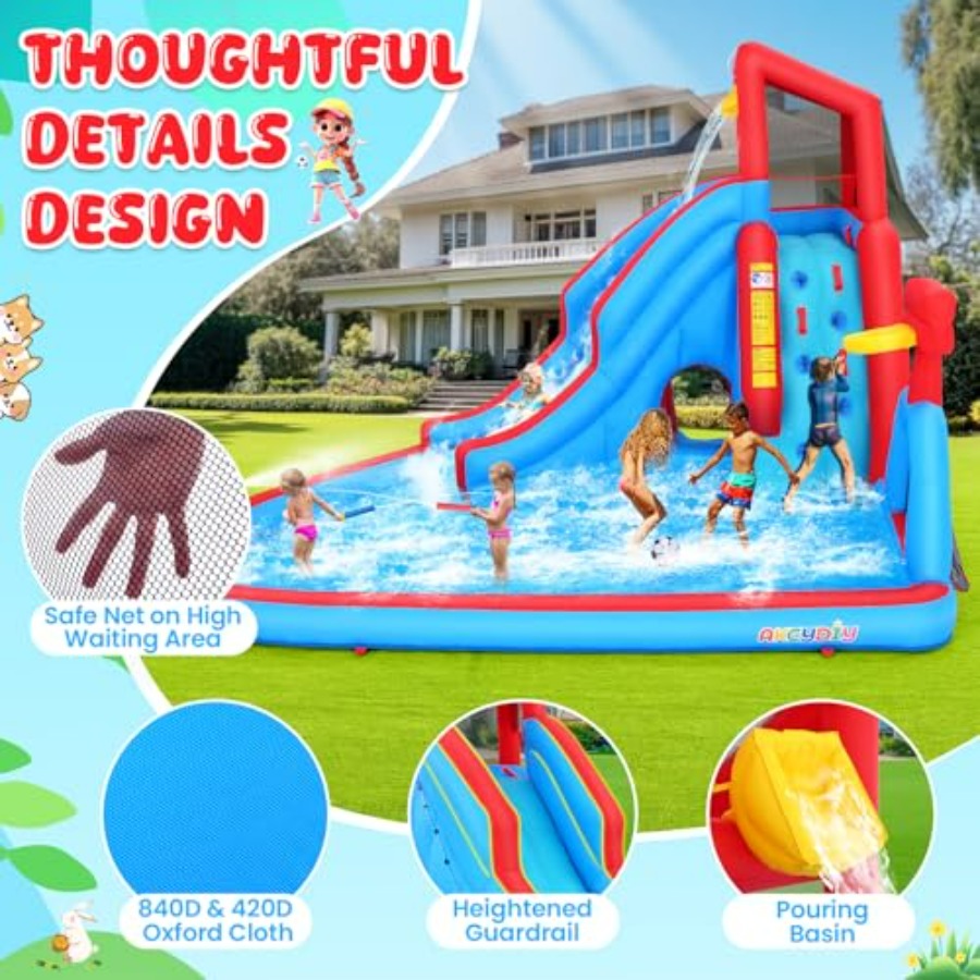 Backyard outdoor water slide i - огляд і ціна Kids Outdoor Inflatable Water Slide