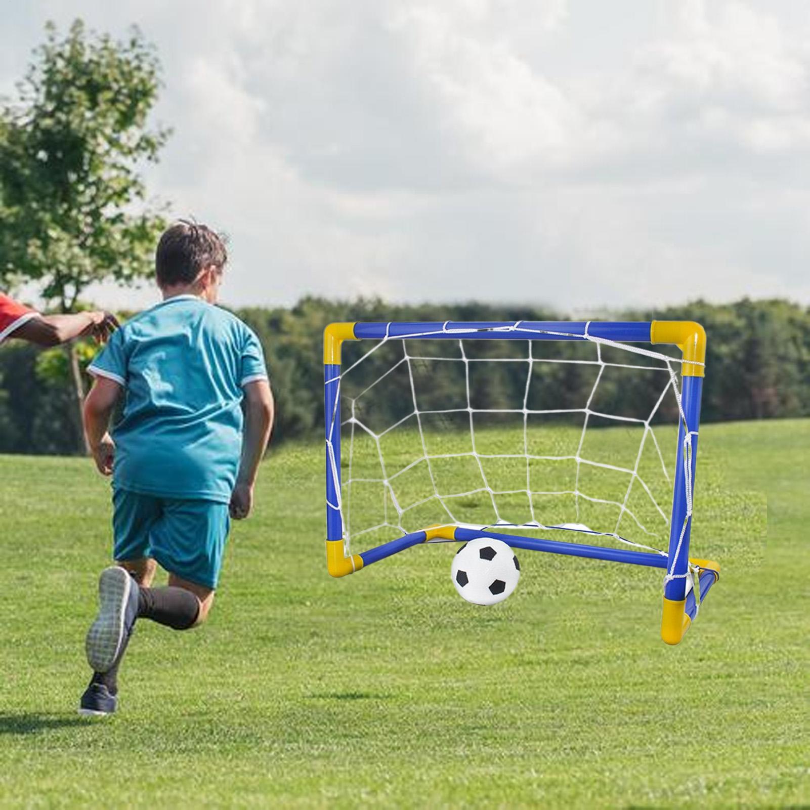 Kids Soccer Net With Pump Funn - огляд і ціна Kids Outdoor Lawn Equipment