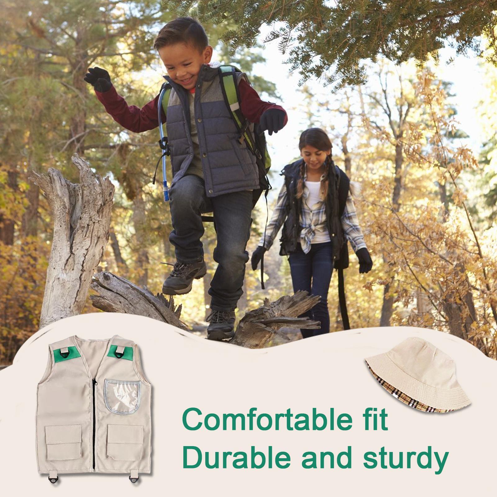 Fishing Vest Kids Camping Outf - огляд і ціна Kids Outdoor Zoo