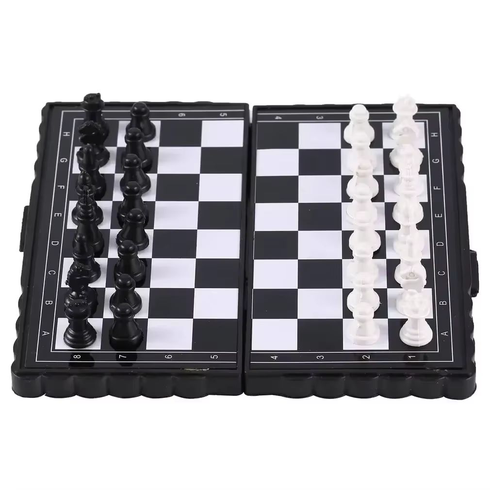 1Pc Mini Magnetic  Chess Set   - огляд і ціна Outdoor Games For Kids