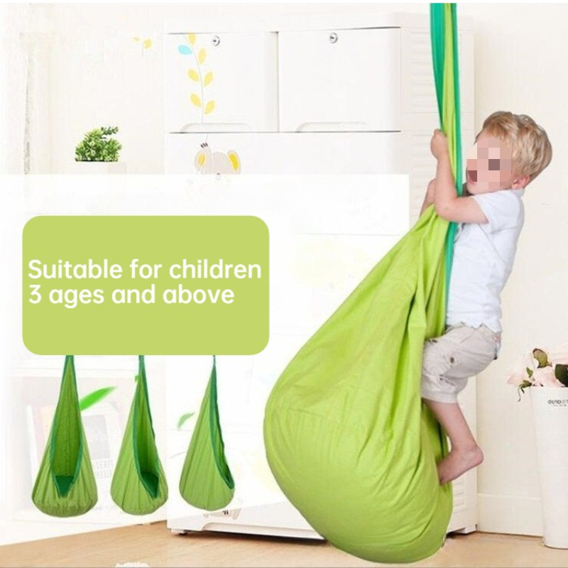 1Pc Kids Pod Swing Seat Cotton - огляд і ціна Kids Yellow Outdoor Chair