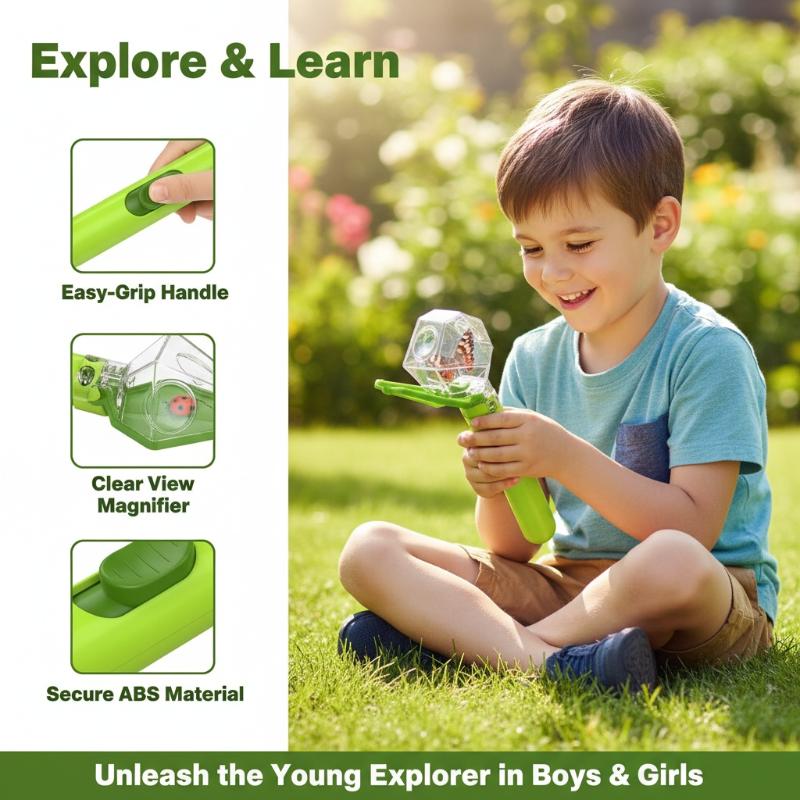 Kids Bug Catcher and Insect Vi - огляд і ціна Kids Outdoor Nature Toys