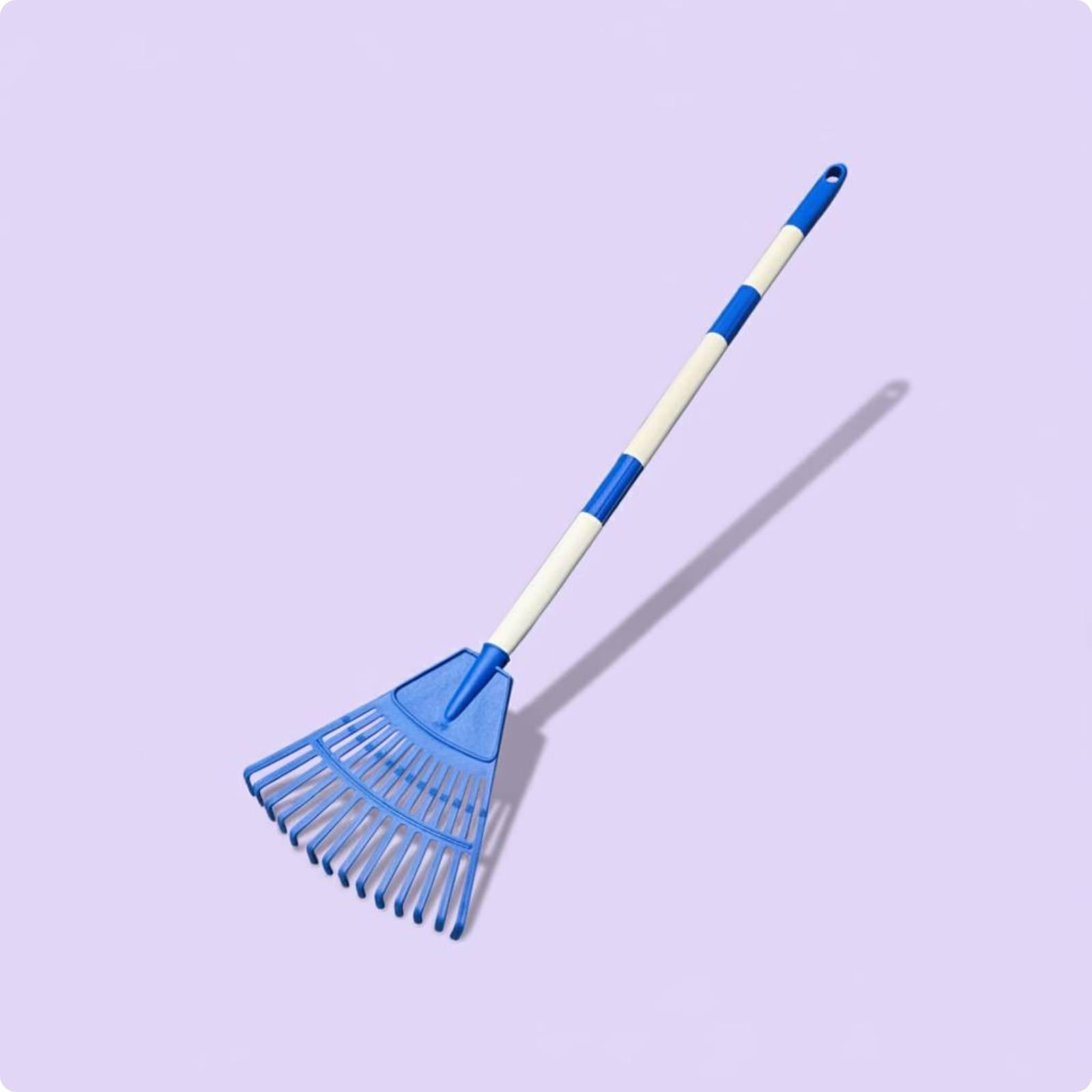 Portable Detachable Leaf Rake  - огляд і ціна Kids Outdoor Lawn Equipment
