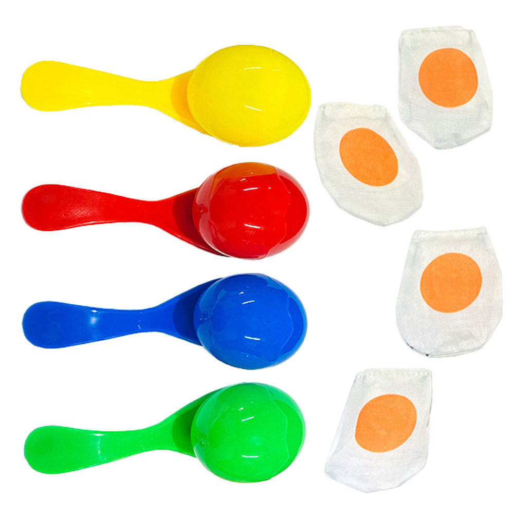 4Sets Colorful Balance Spoon E - огляд і ціна Kids Outdoor Lawn Equipment