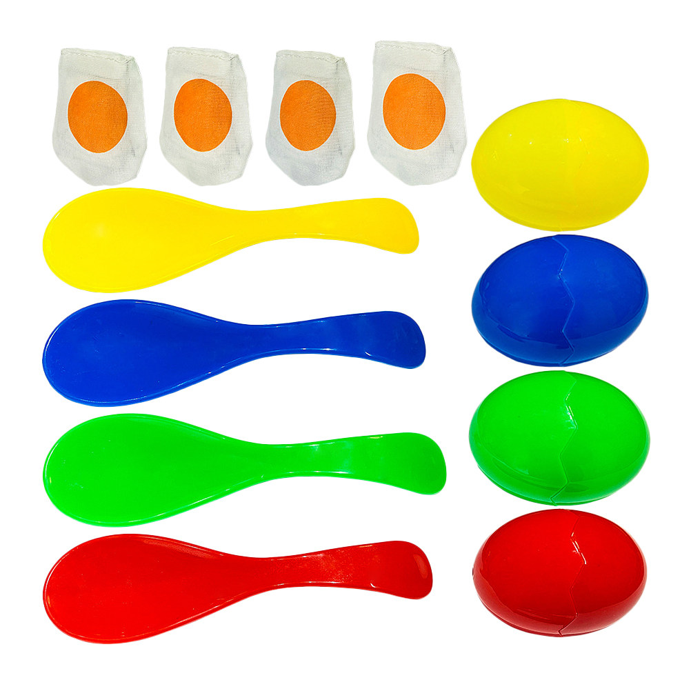 4Sets Colorful Balance Spoon E - огляд і ціна Kids Outdoor Lawn Equipment