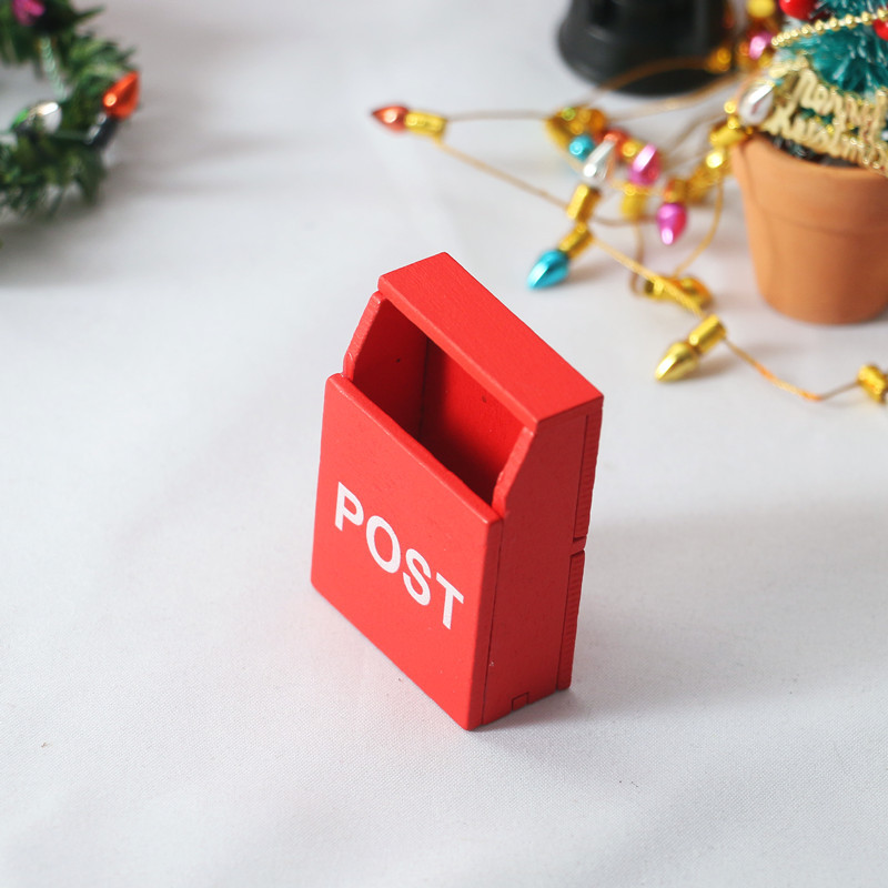 5Pc 1:12 Dollhouse red POST wo - огляд і ціна Kids Outdoor Doll House