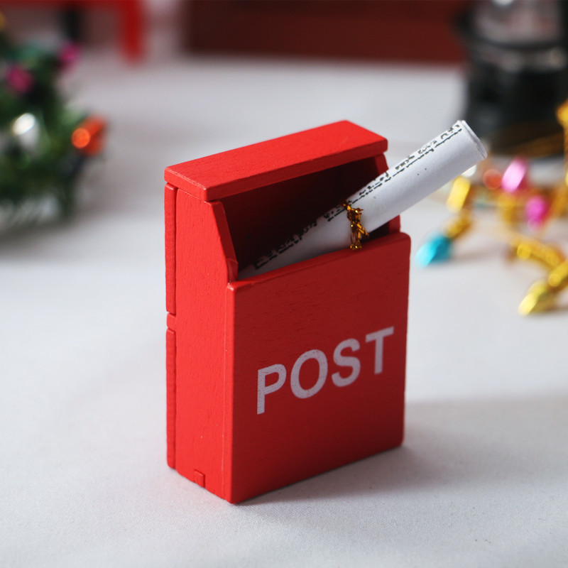 5Pc 1:12 Dollhouse red POST wo - огляд і ціна Kids Outdoor Doll House