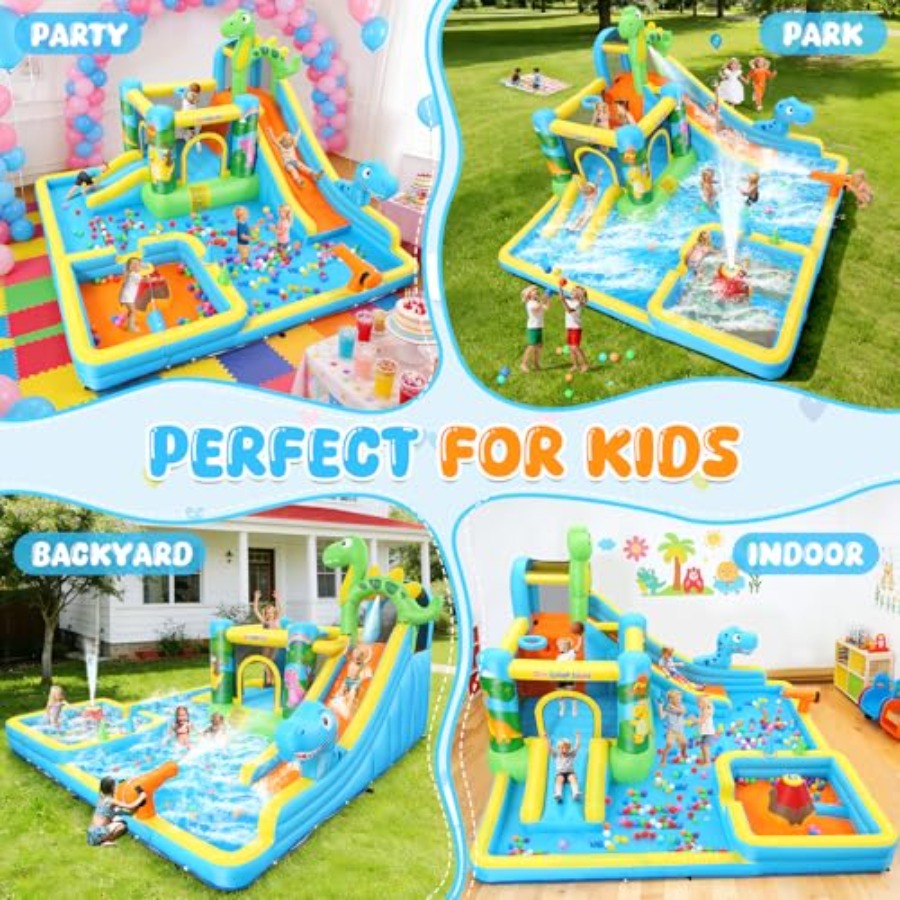 Outdoor backyard inflatable wa - огляд і ціна Kids Outdoor Inflatable Water Slide