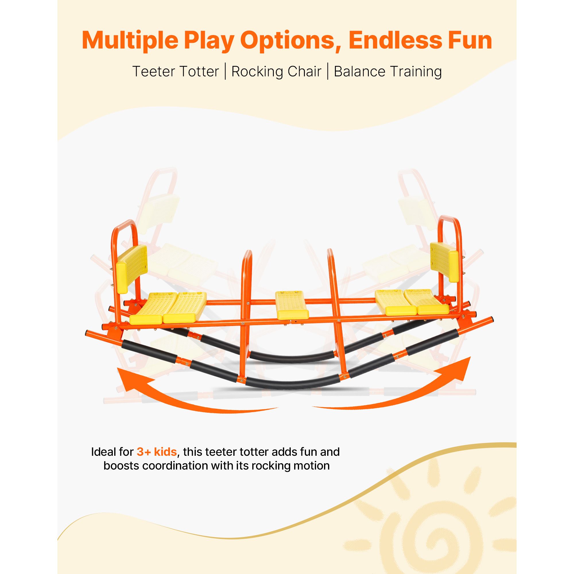 Kids Seesaw, 200 lbs Load Capa - огляд і ціна Kids Outdoor Lawn Equipment
