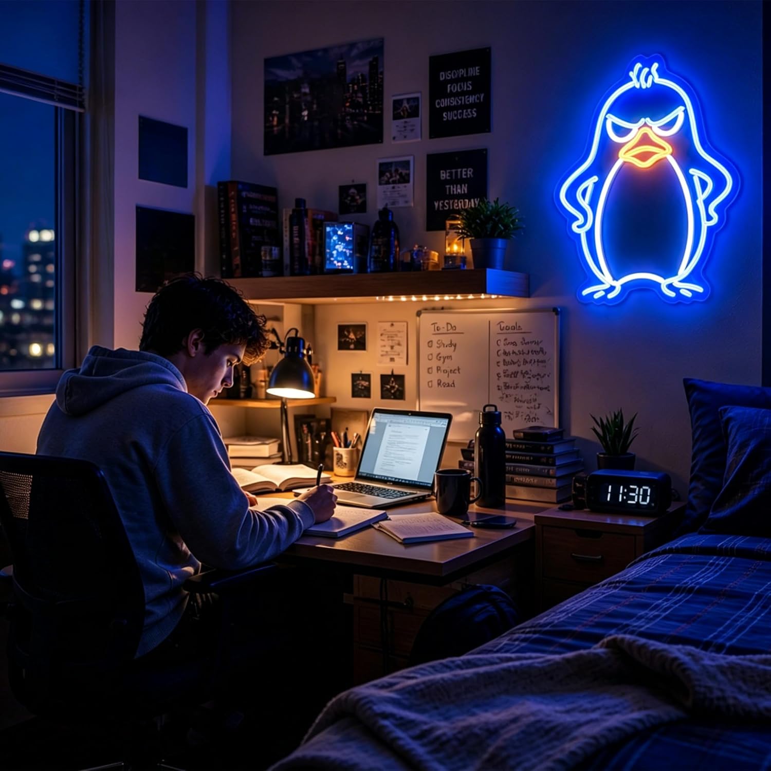 Penguin Neon Sign USB Powered  - огляд і ціна Kids Outdoor Zoo
