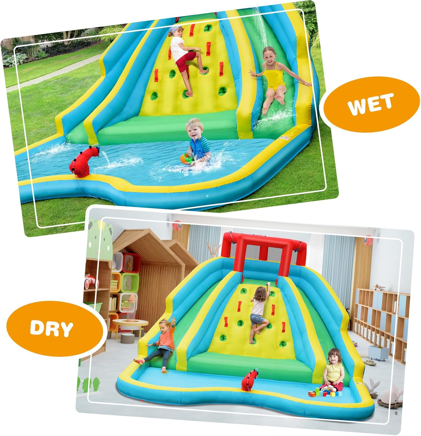 Giant Inflatable Water Slide f - огляд і ціна Kids Outdoor Inflatable Water Slide