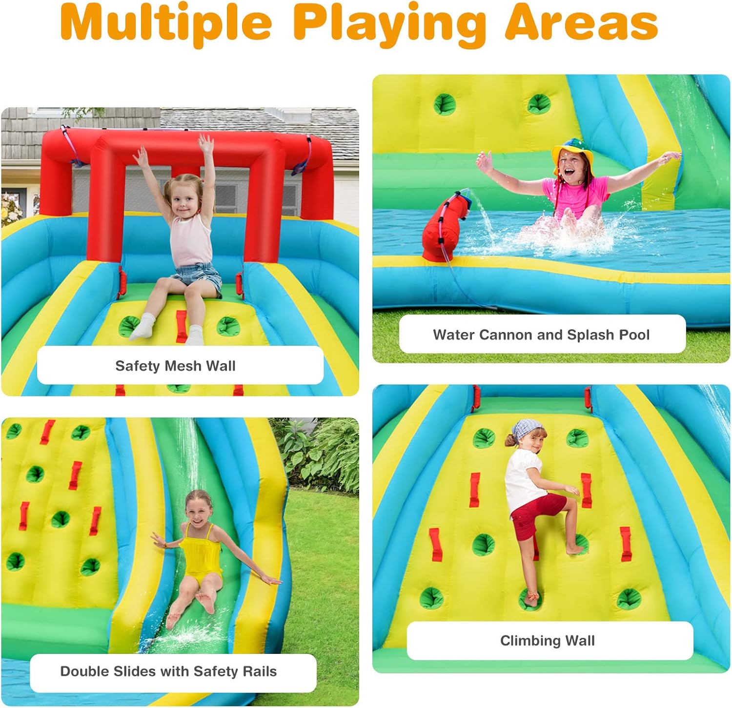 Giant Inflatable Water Slide f - огляд і ціна Kids Outdoor Inflatable Water Slide