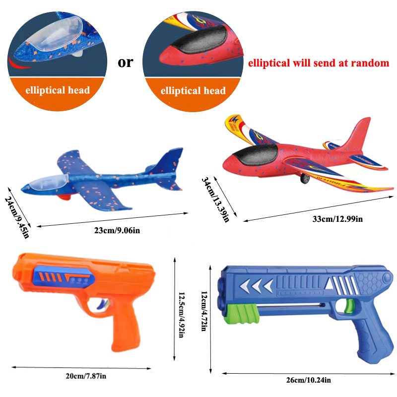 Kids 24/34cm Foam Plane Launch - огляд і ціна Kids Outdoor Xmas Gifts