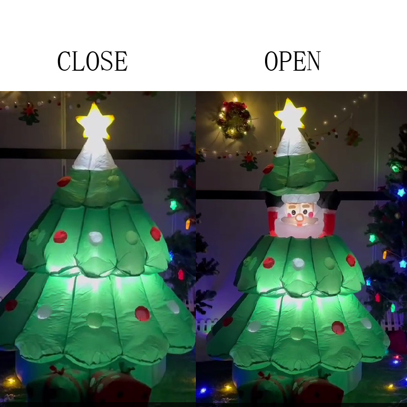 6 Ft Inflatable Christmas Tree - огляд і ціна Kids Outdoor Xmas Gifts