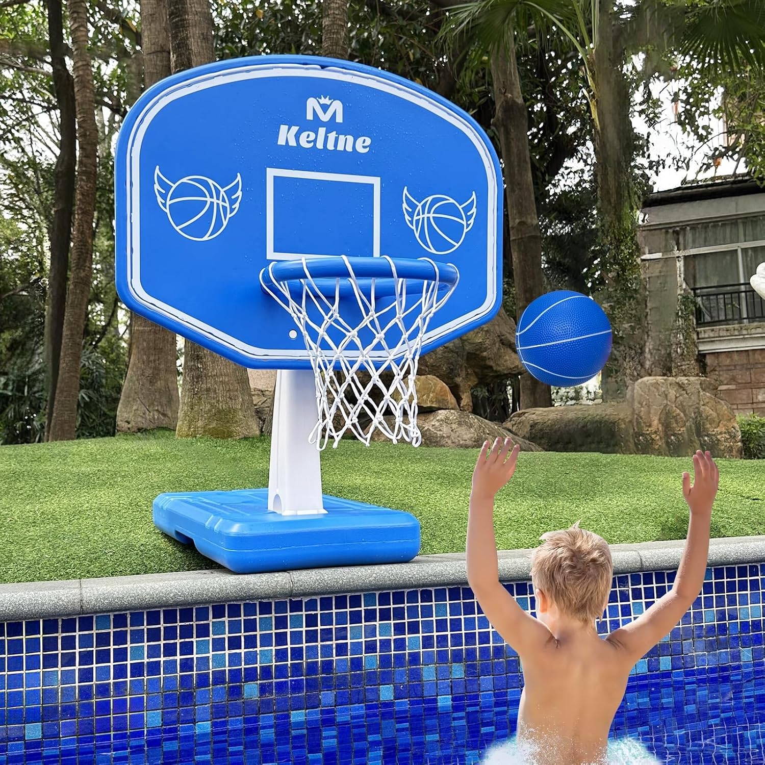 Large Swimming Pool Basketball - огляд і ціна Kids Outdoor Fun