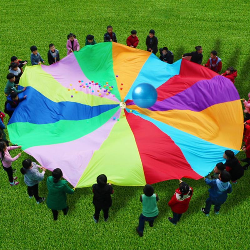 Rainbow Parachute For Kids Spo - огляд і ціна Kids Outdoor Umbrella