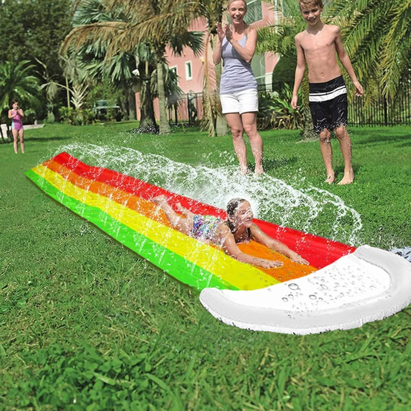 Games Center Backyard Children - огляд і ціна Kids Outdoor Inflatable Water Slide