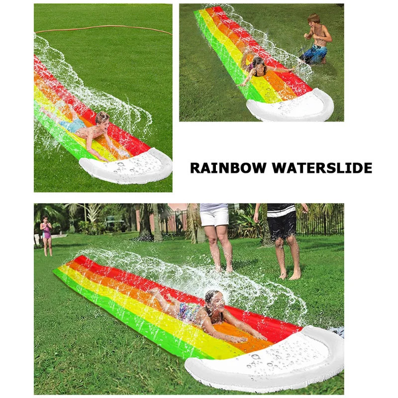 Games Center Backyard Children - огляд і ціна Kids Outdoor Inflatable Water Slide