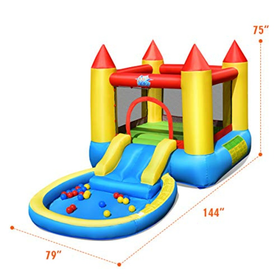 Outdoor backyard inflatable bo - огляд і ціна Kids Outdoor Inflatable Water Slide