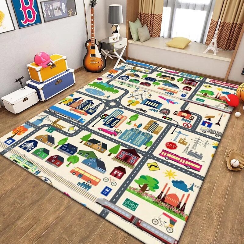 Kids Traffic Play Mat Road Map - огляд і ціна Kids Outdoor Zoo