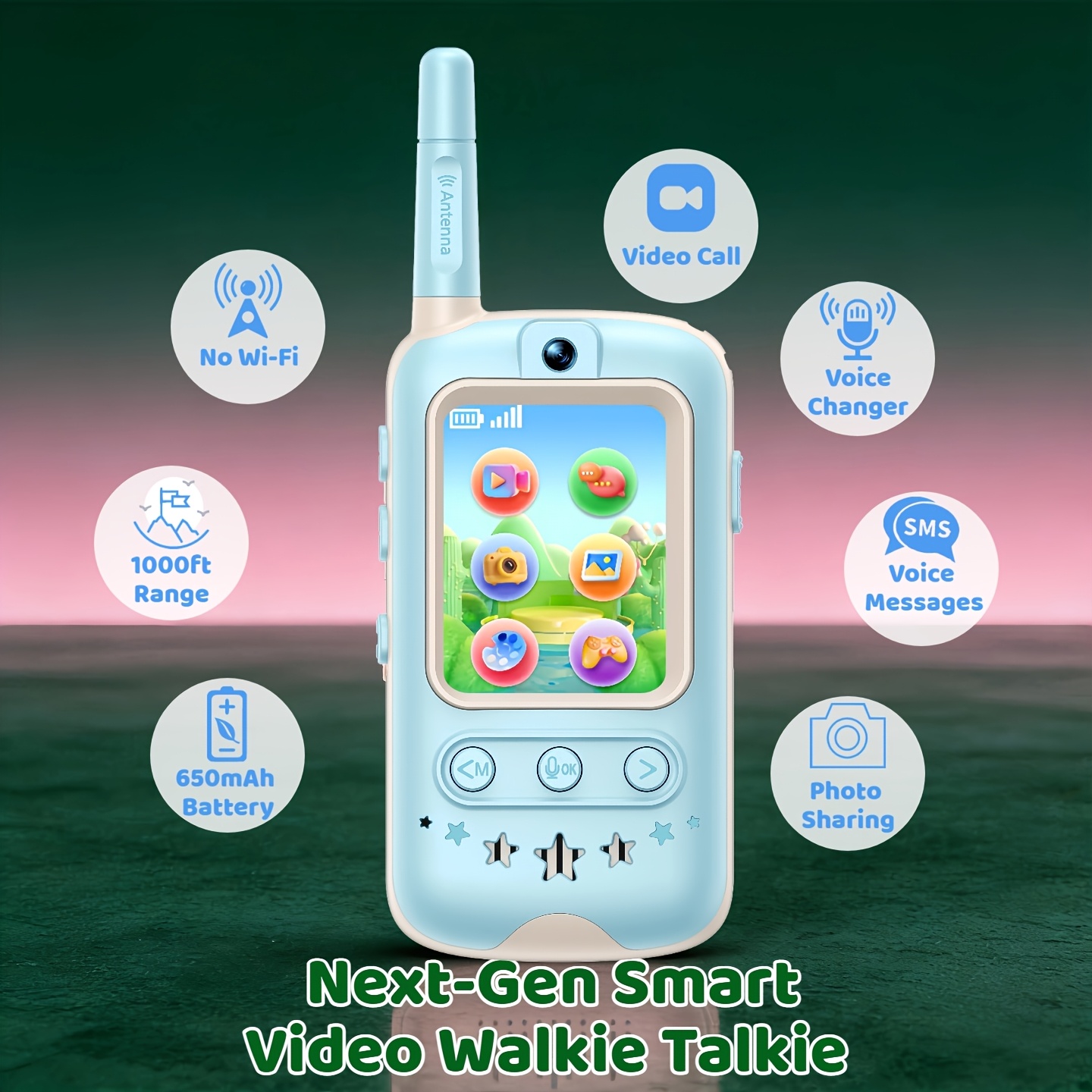 Video Walkie Talkie Gift Set 2 - огляд і ціна Kids Outdoor Voices