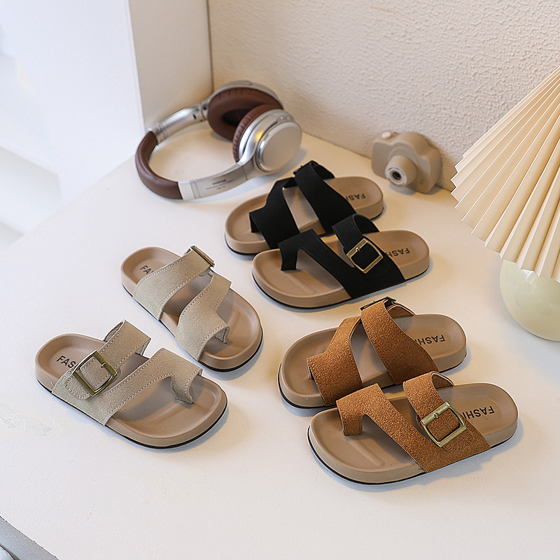 Kids Slipper Boys Cork Sandals - огляд і ціна Kids Indoor Outdoor Slippers