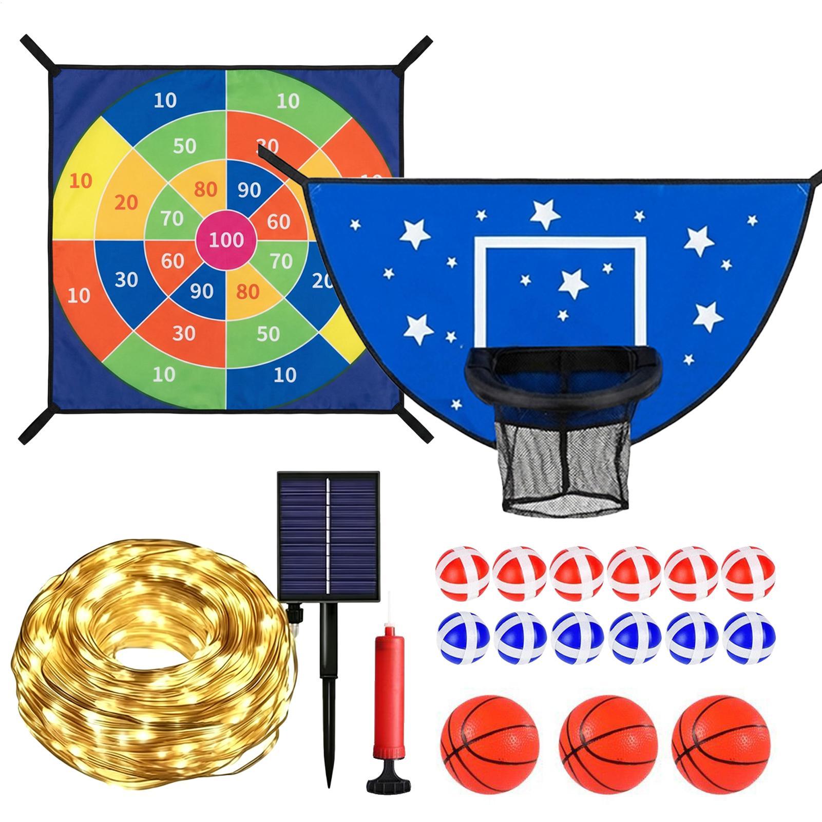 Basketball Goal For Trampoline - огляд і ціна Kids Outdoor Fun