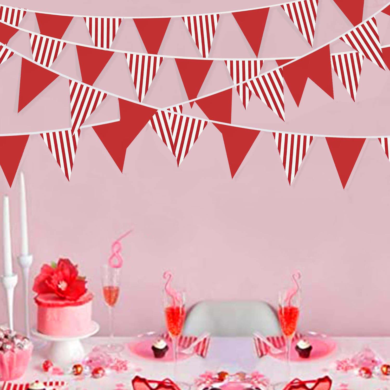 10M Red And White Triangle Fla - огляд і ціна Q Kids Outdoor