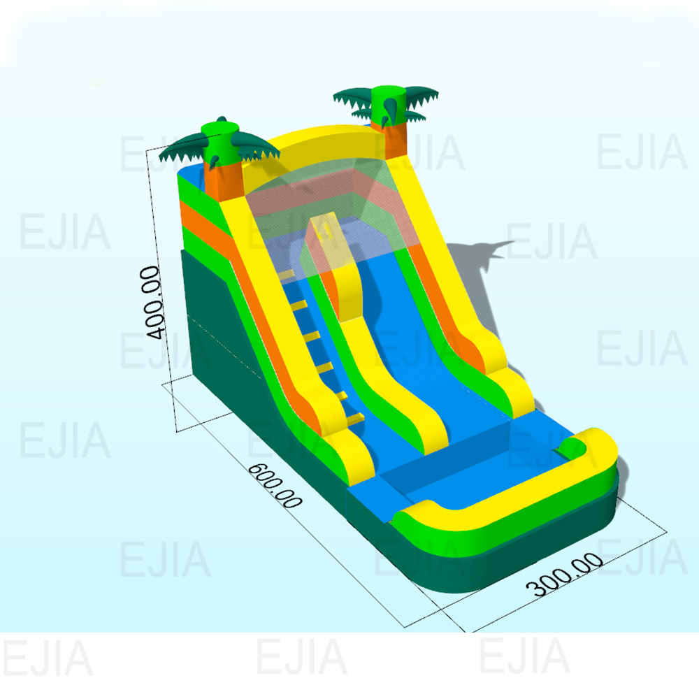 Backyard Inflatable Slides wit - огляд і ціна Kids Outdoor Inflatable Water Slide