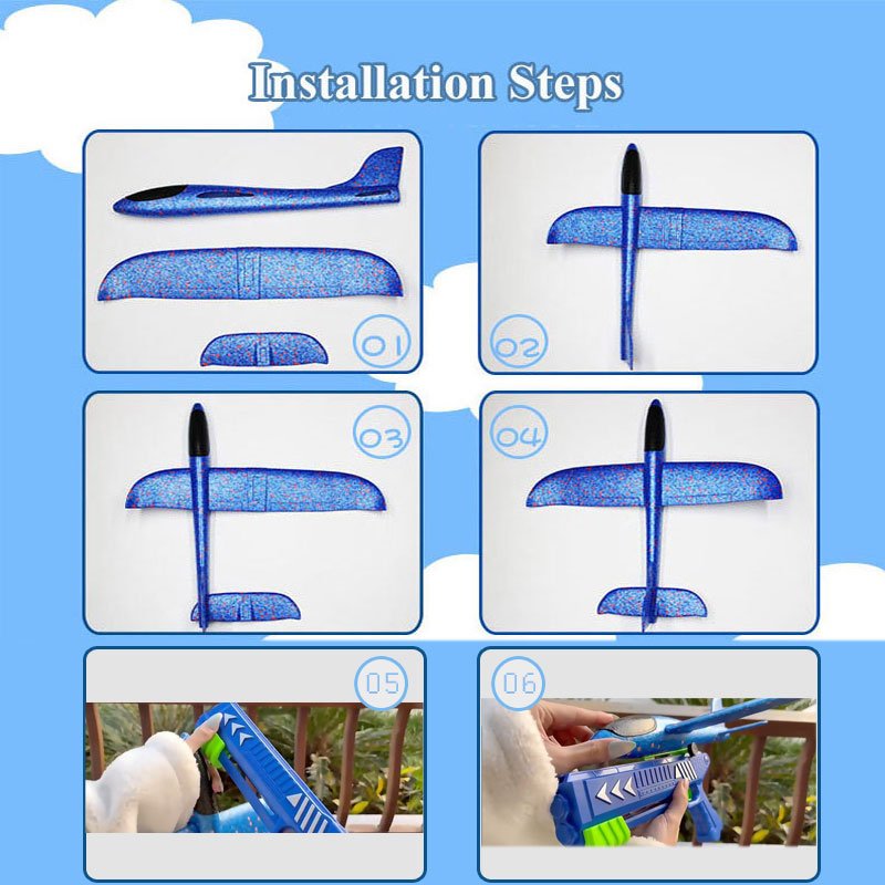 HH Kids 24/34cm Foam Plane Lau - огляд і ціна Kids Outdoor Xmas Gifts