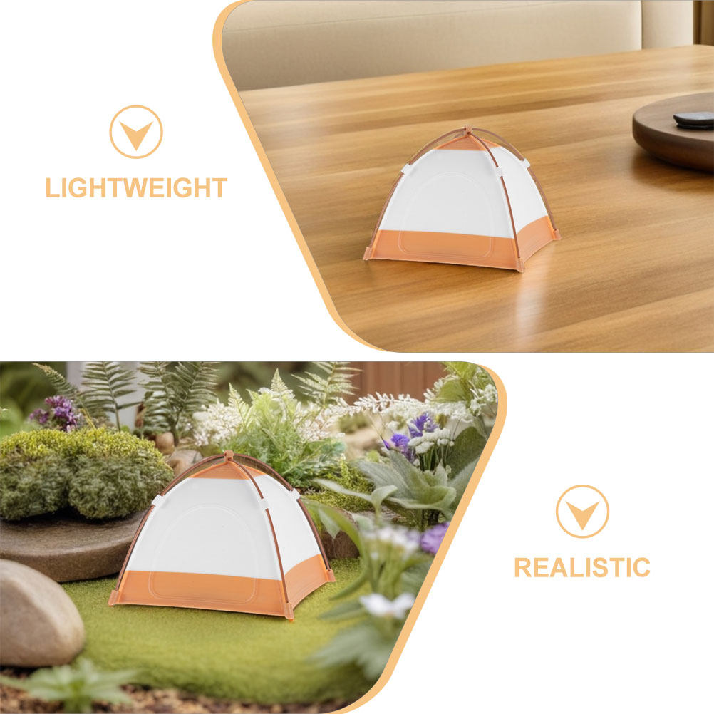 1:12 Scale Miniature Tent Doll - огляд і ціна Kids Outdoor Doll House