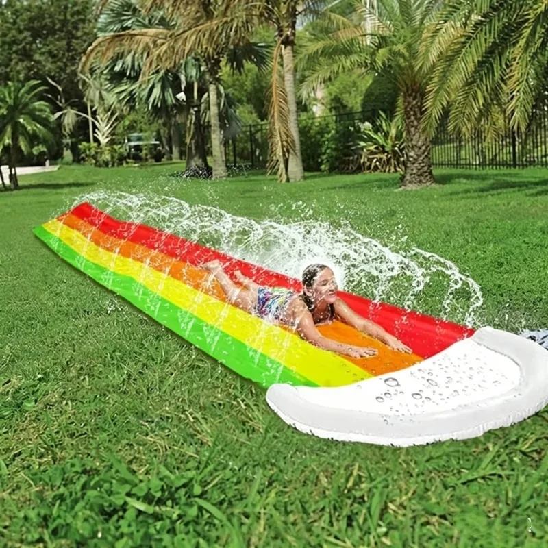 Summer Outdoor Inflatable Wate - огляд і ціна Kids Outdoor Inflatable Water Slide