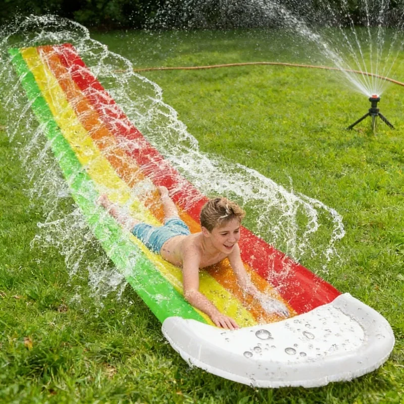 Summer Outdoor Inflatable Wate - огляд і ціна Kids Outdoor Inflatable Water Slide