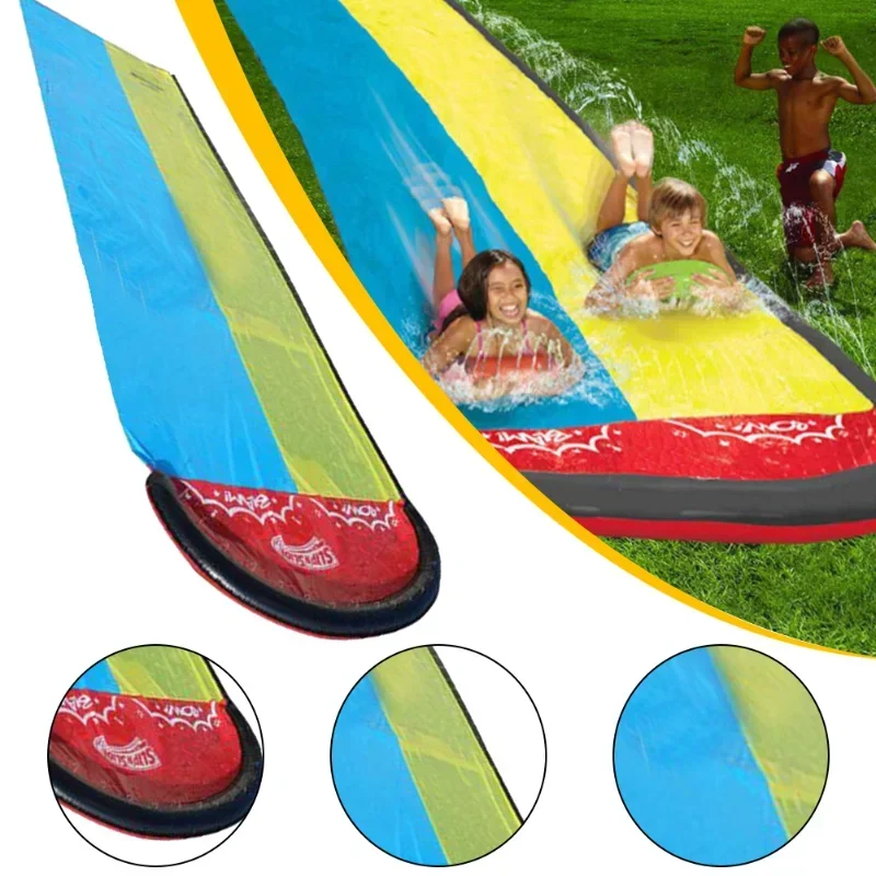 Summer Outdoor Inflatable Wate - огляд і ціна Kids Outdoor Inflatable Water Slide