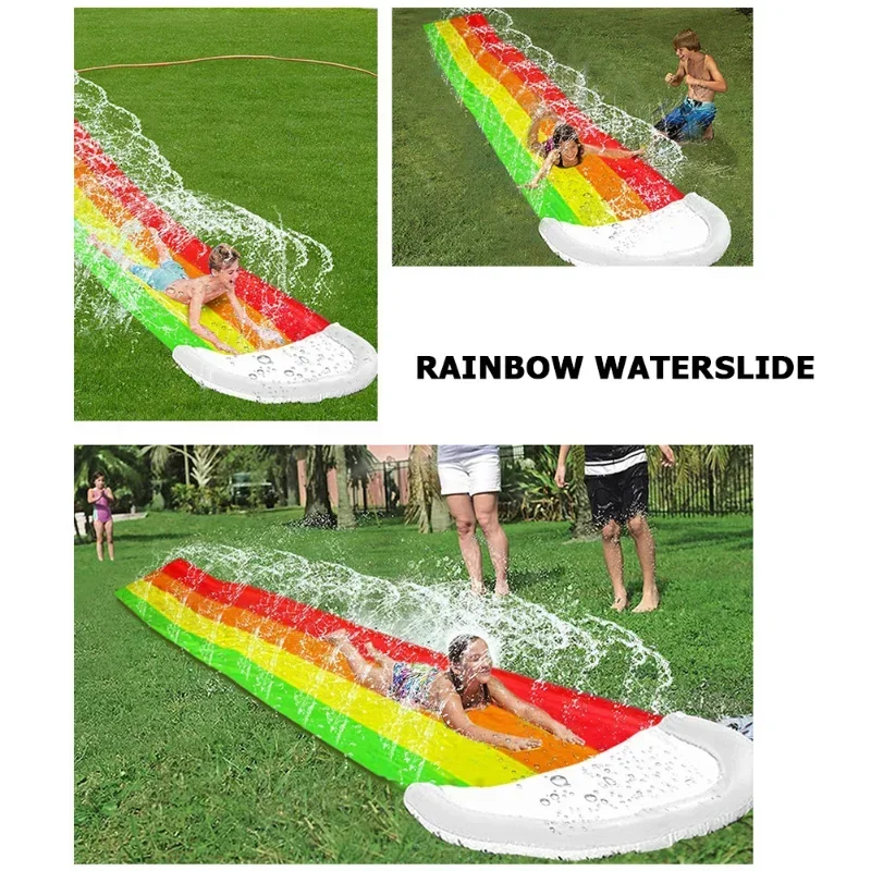Summer Outdoor Inflatable Wate - огляд і ціна Kids Outdoor Inflatable Water Slide