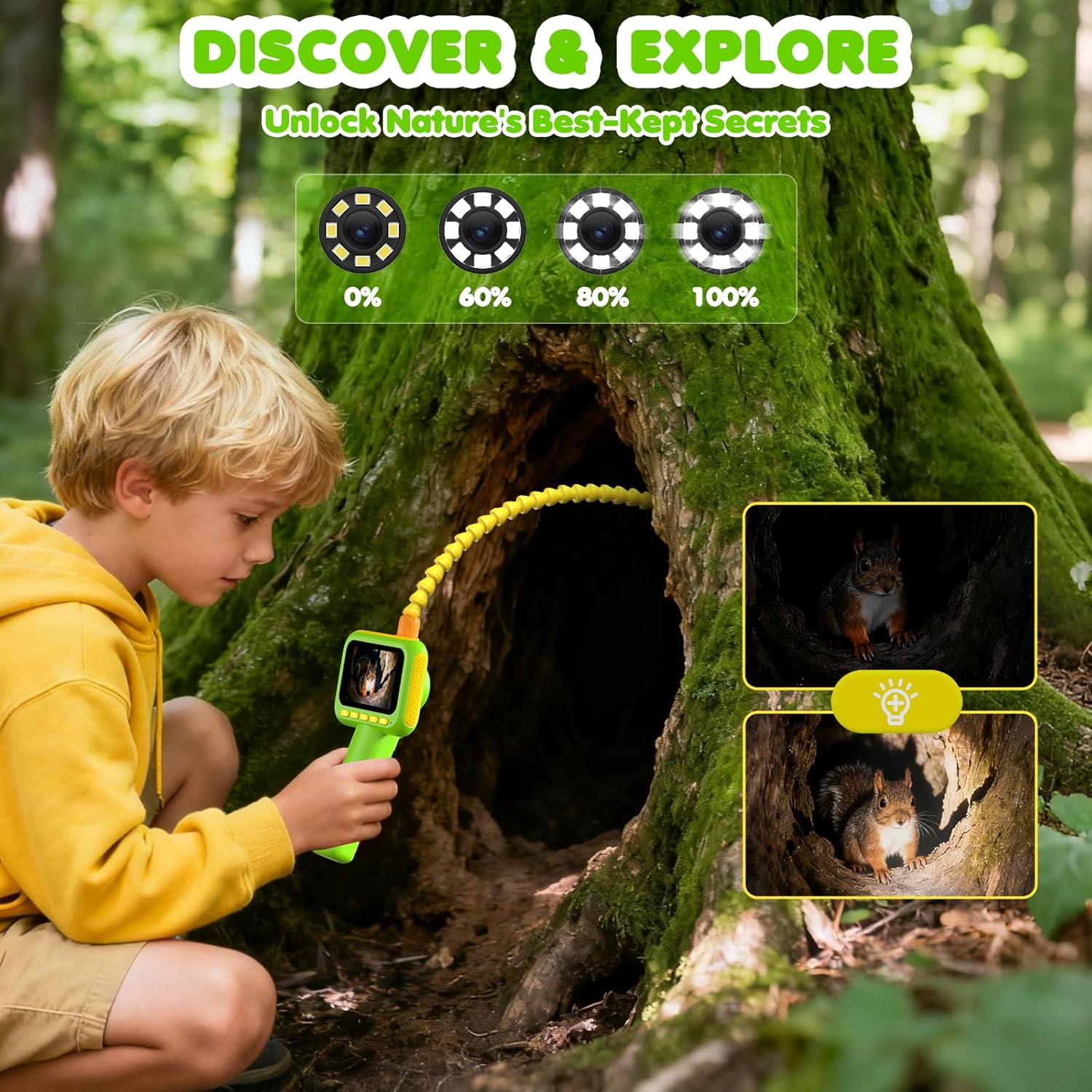 Endoscope for Kids, Borescope  - огляд і ціна Kids Outdoor Nature Toys