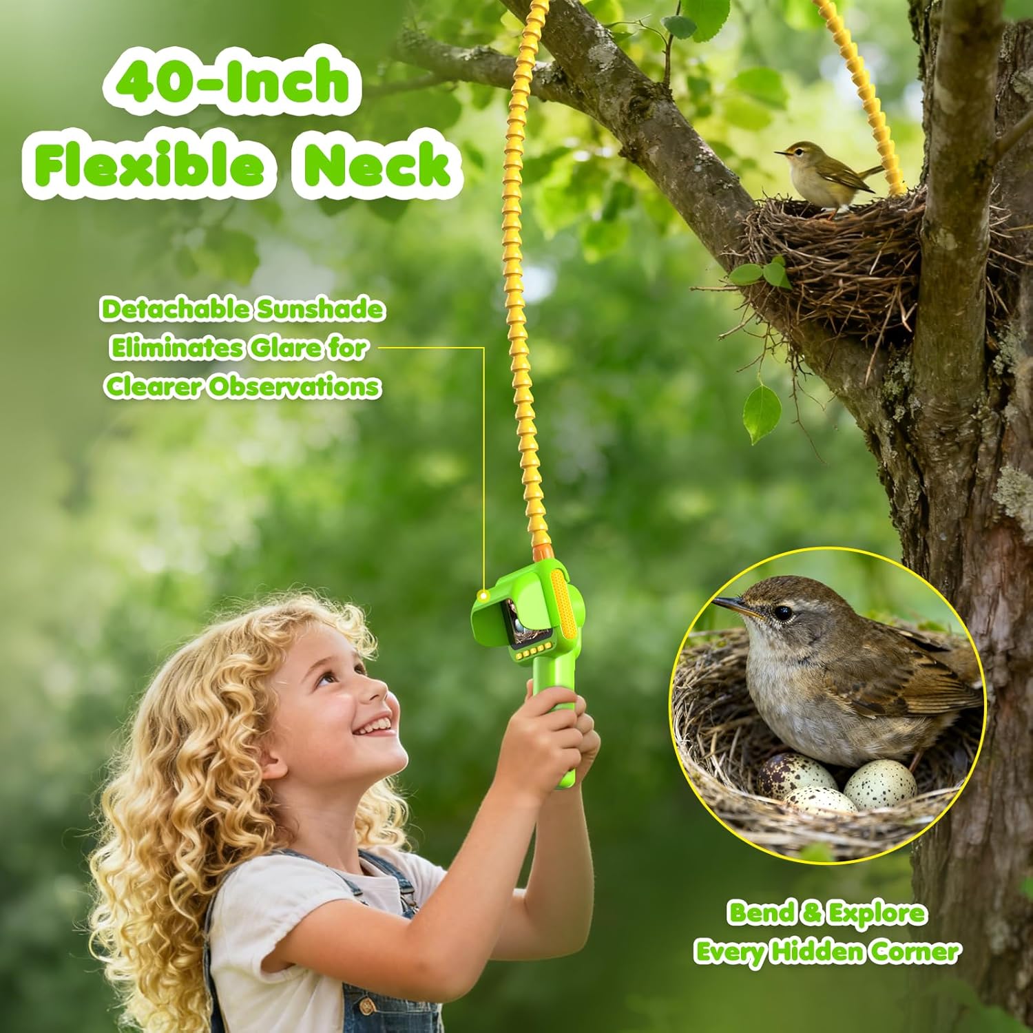 Endoscope for Kids, Borescope  - огляд і ціна Kids Outdoor Nature Toys