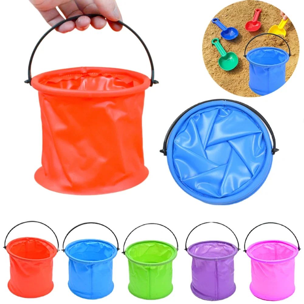 Collapsible Beach Sand Bucket  - огляд і ціна Kids Outdoor Fun
